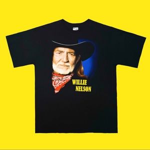 Vintage 90’s Willie Nelson 16 biggest hits t-shirt.